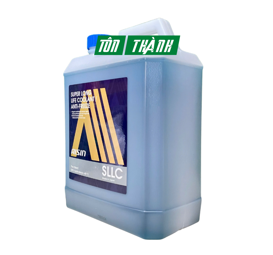 Nước Làm Mát Động Cơ AISIN 50% Màu Xanh Dương (4 Lít)