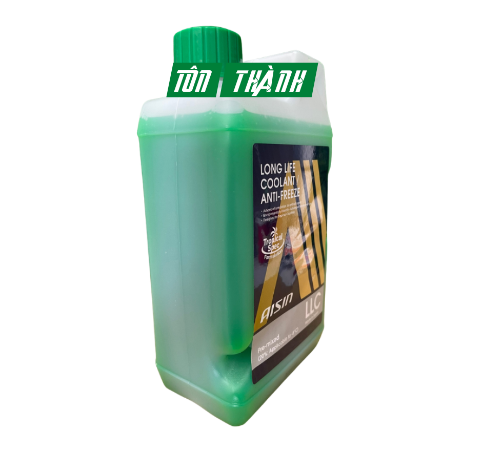 NƯỚC LÀM MÁT ĐỘNG CƠ MÀU LÁ AISIN LCPM20A4LR (1 LÍT)