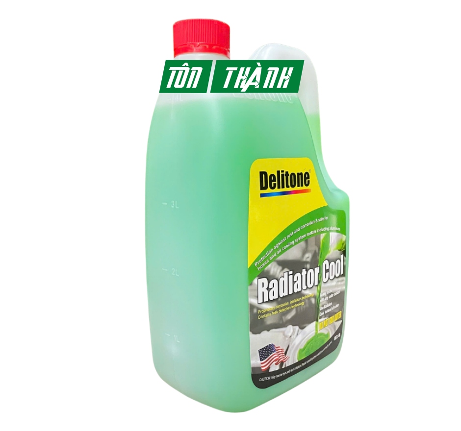 Nước làm mát ô tô cao cấp Delitone xanh (4 lít)