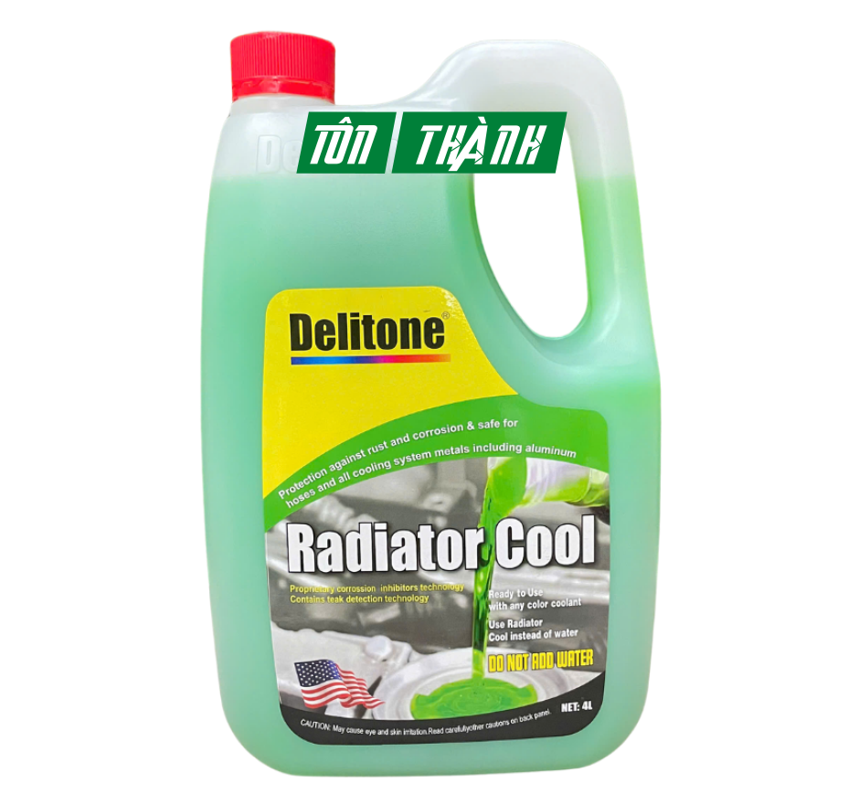 Nước làm mát ô tô cao cấp Delitone xanh (4 lít)