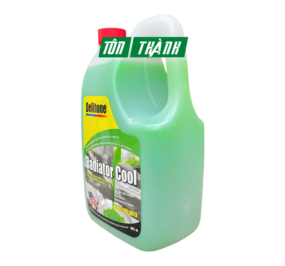 Nước làm mát ô tô cao cấp Delitone xanh (4 lít)