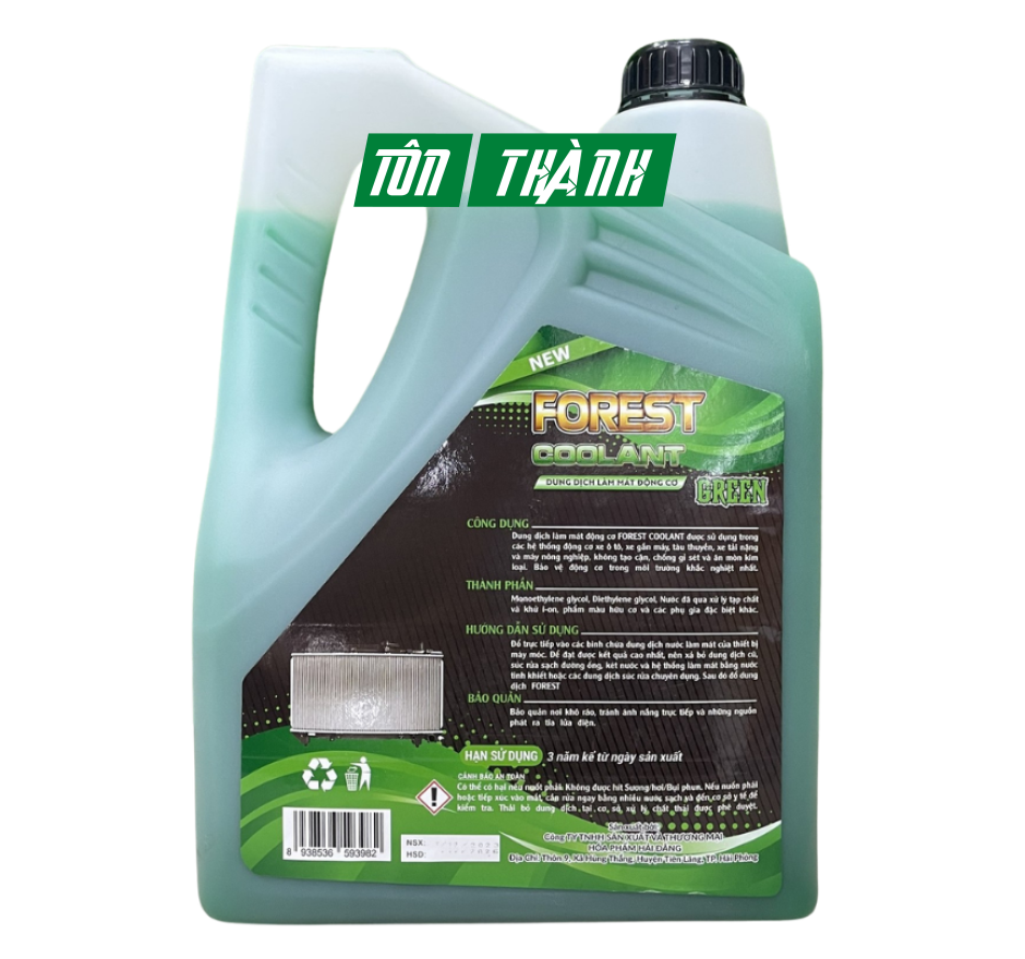 NƯỚC LÀM MÁT XANH CAO CẤP FOREST (5 LÍT)