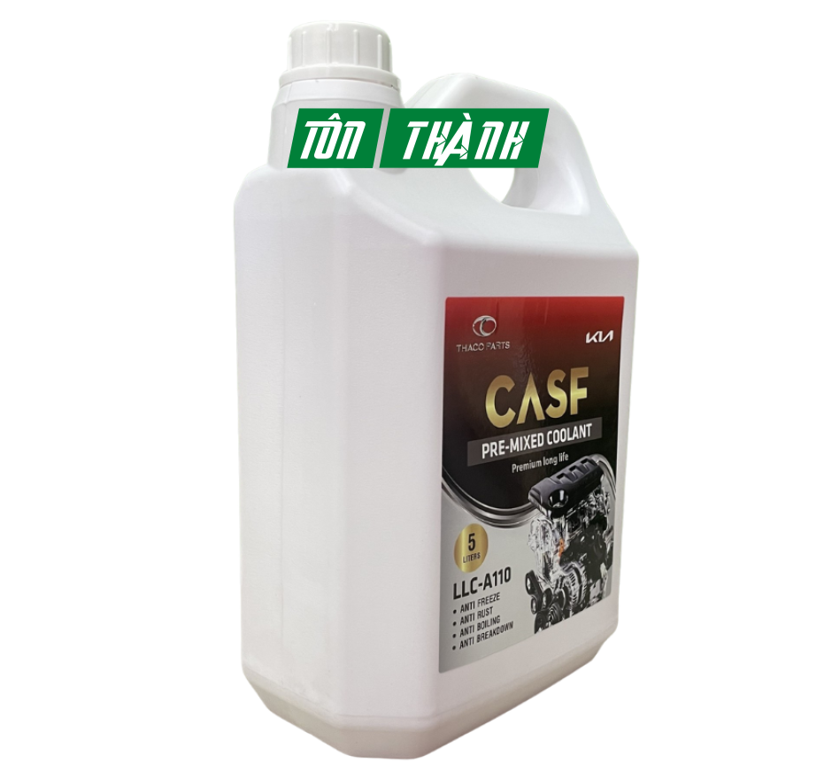 NƯỚC LÀM MÁT ĐỘNG CƠ Ô TÔ THACO MÀU ĐỎ MÃ: LLC-A110 (5 LÍT)