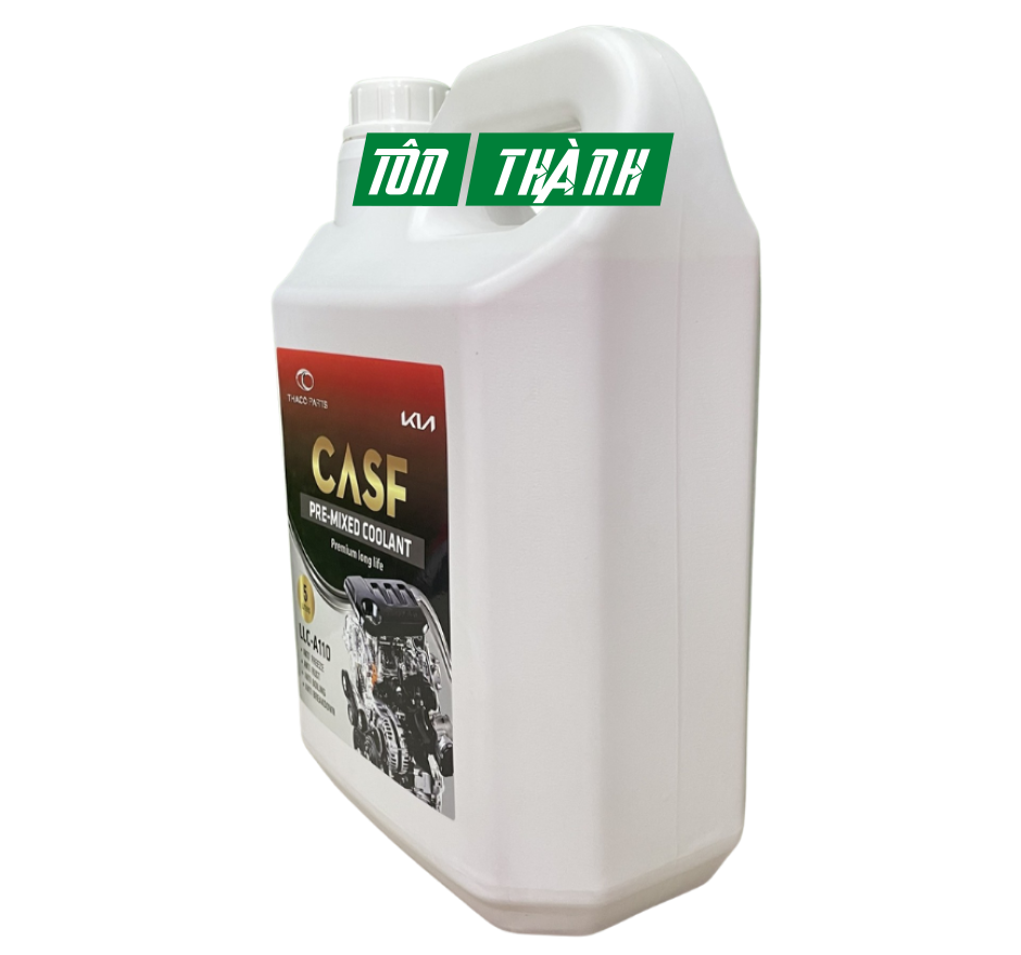 NƯỚC LÀM MÁT ĐỘNG CƠ Ô TÔ THACO MÀU ĐỎ MÃ: LLC-A110 (5 LÍT)