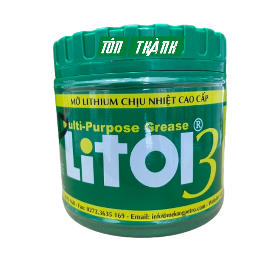 MỠ MEKONG CHỊU NHIỆT LITOL 3 400G ĐA DỤNG