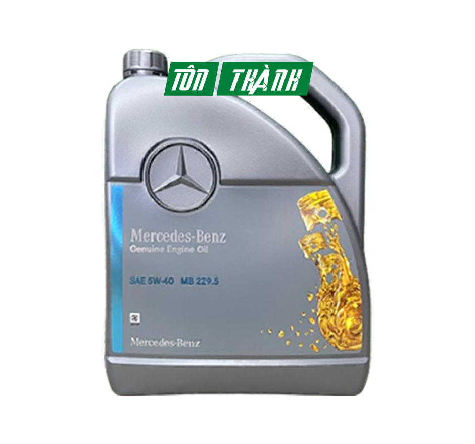 Dầu nhớt xe hơi cao Mercedes Benz 229.5 5W40 (5 Lít)