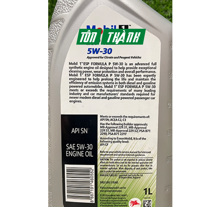 Mobil 1 ESP 5W-30 1L Chính Hãng