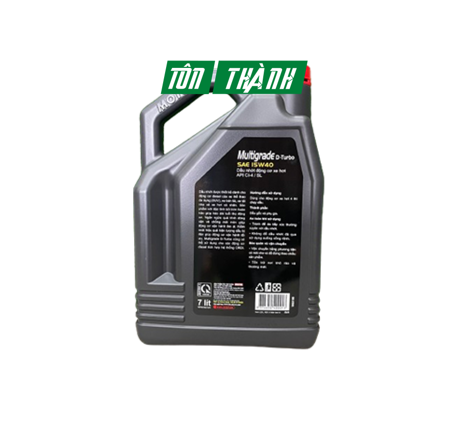 NHỚT XE HƠI MOTUL MULTIGRADE D-Turbo 15W40 (7L)