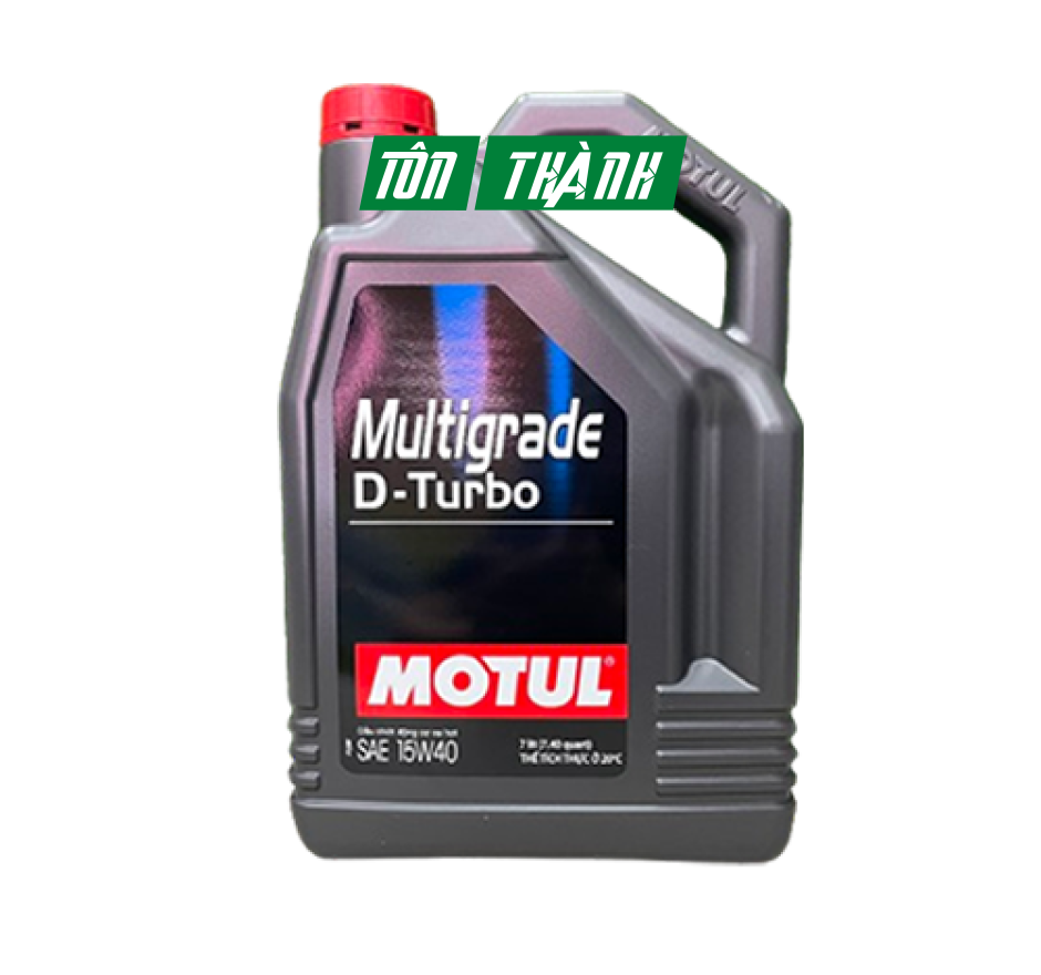 NHỚT XE HƠI MOTUL MULTIGRADE D-Turbo 15W40 (7L)