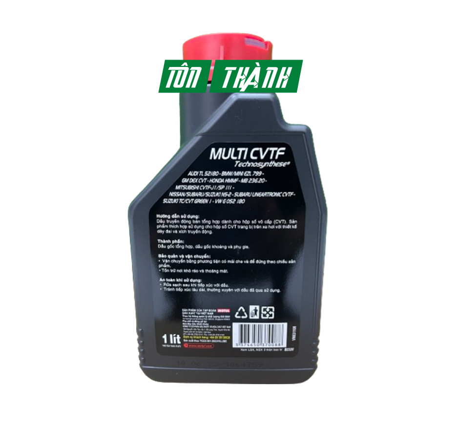 DẦU MUILTI CVTF MOTUL CHO HỘP SỐ VÔ CẤP (1 Lít)