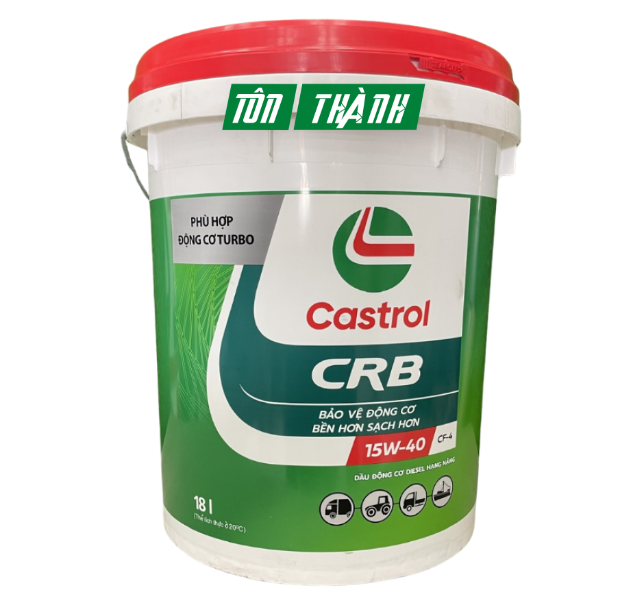 DẦU NHỚT ĐỘNG CƠ CASTROL CRB 15W40 CF-4 (18 Lít)