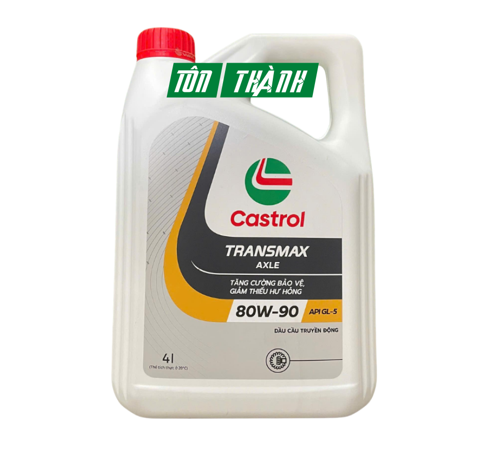DẦU CẦU TRUYỀN ĐỘNG CASTROL TRANSMAX AXLE 80W-90 (4 LÍT)