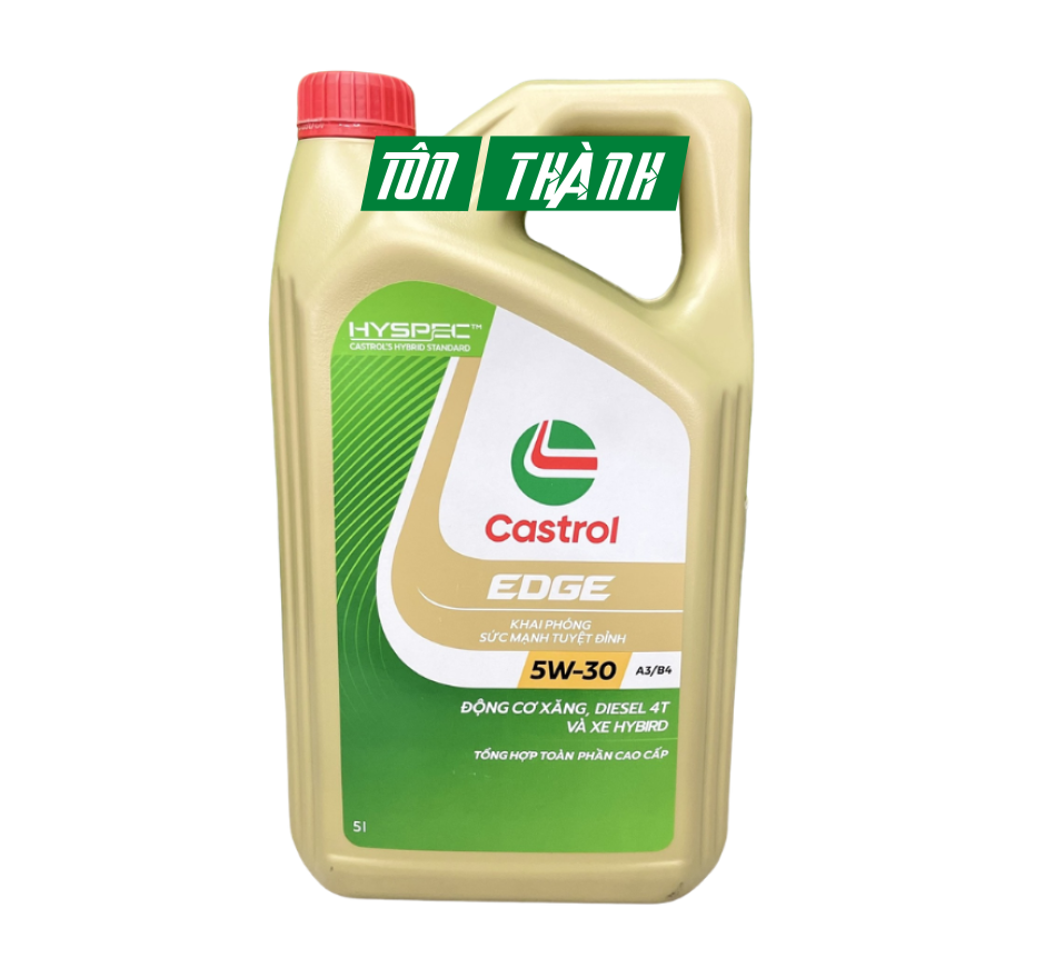 DẦU ĐỘNG CƠ CAO CẤP CASTROL EDGE 5W-30 A3/B4 (5 LÍT)