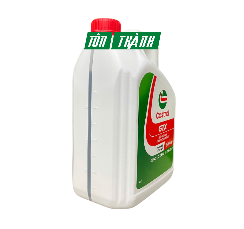 DẦU NHỚT ĐỘNG CƠ CASTROL GTX  15W40 SL/CF (4 LÍT)