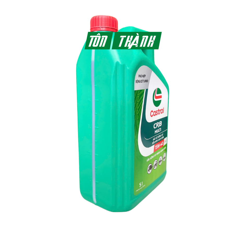 DẦU NHỚT ĐỘNG CƠ CASTROL CRB MULTI 15W-40 CH-4 (5 LÍT)