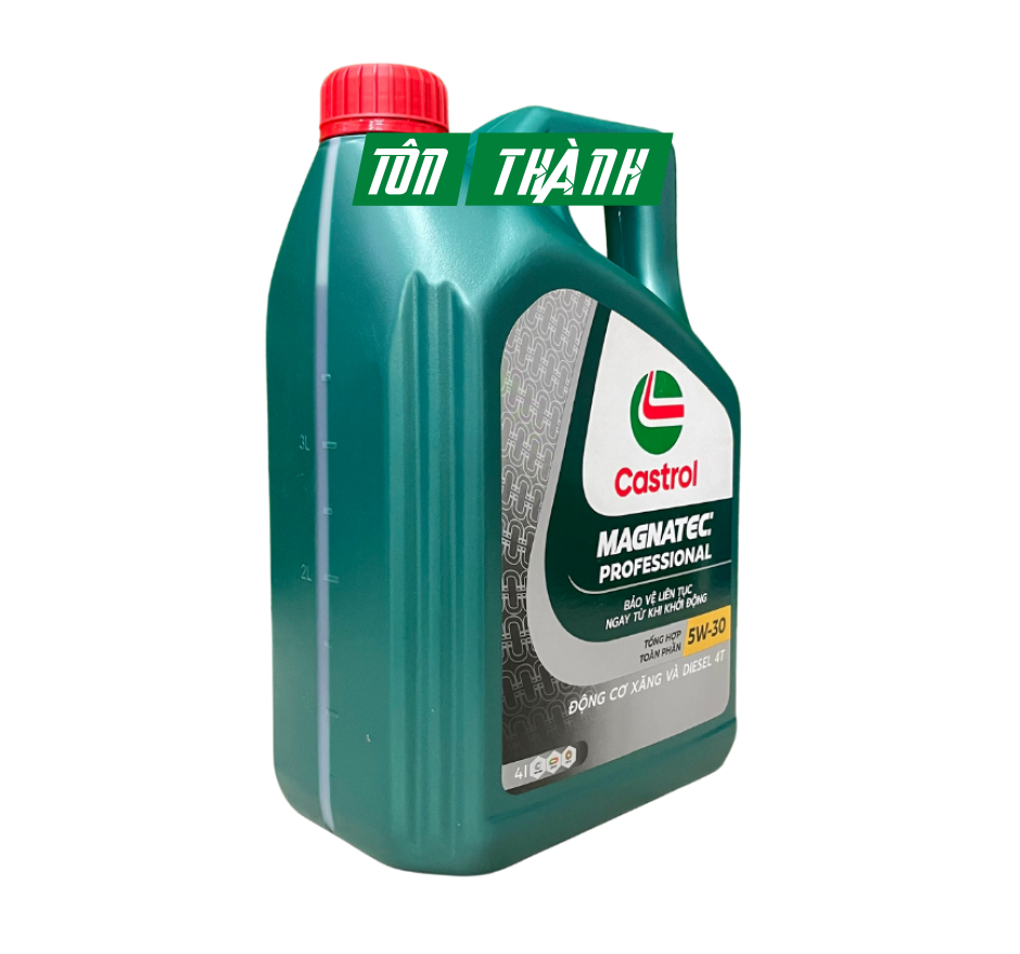 Dầu Động Cơ Castrol MAGNATEC PROFESSIONAL 5W-30 SP (4 Lít) - Tổng Hợp Toàn Phần