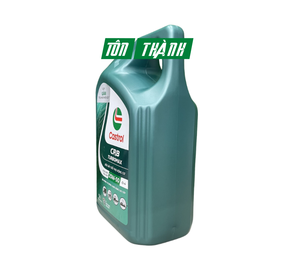 DẦU NHỚT CASTROL CRB TURBOMAX 20W50 CI-4 (5 LÍT)	