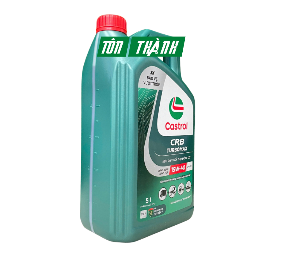 Castrol CRB Turbomax 15W-40 CK-4 (5 Lít)
