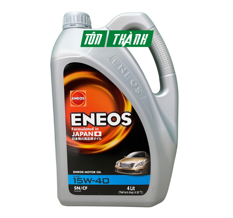DẦU NHỚT ĐỘNG CƠ Ô TÔ ENEOS SN/CF 15W-40 (4 LÍT)