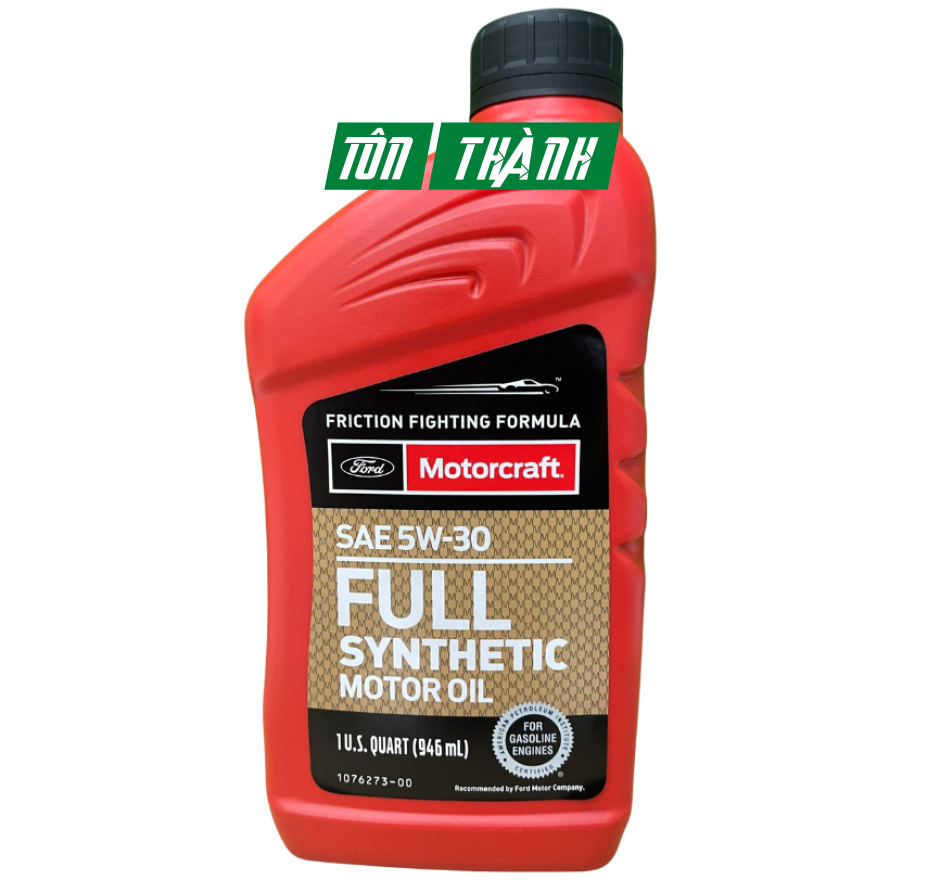 DẦU NHỚT Ô TÔ TỔNG HỢP FORD MOTORCRAFT 5W30 FULL SYNTHETIC OIL (1 LÍT)