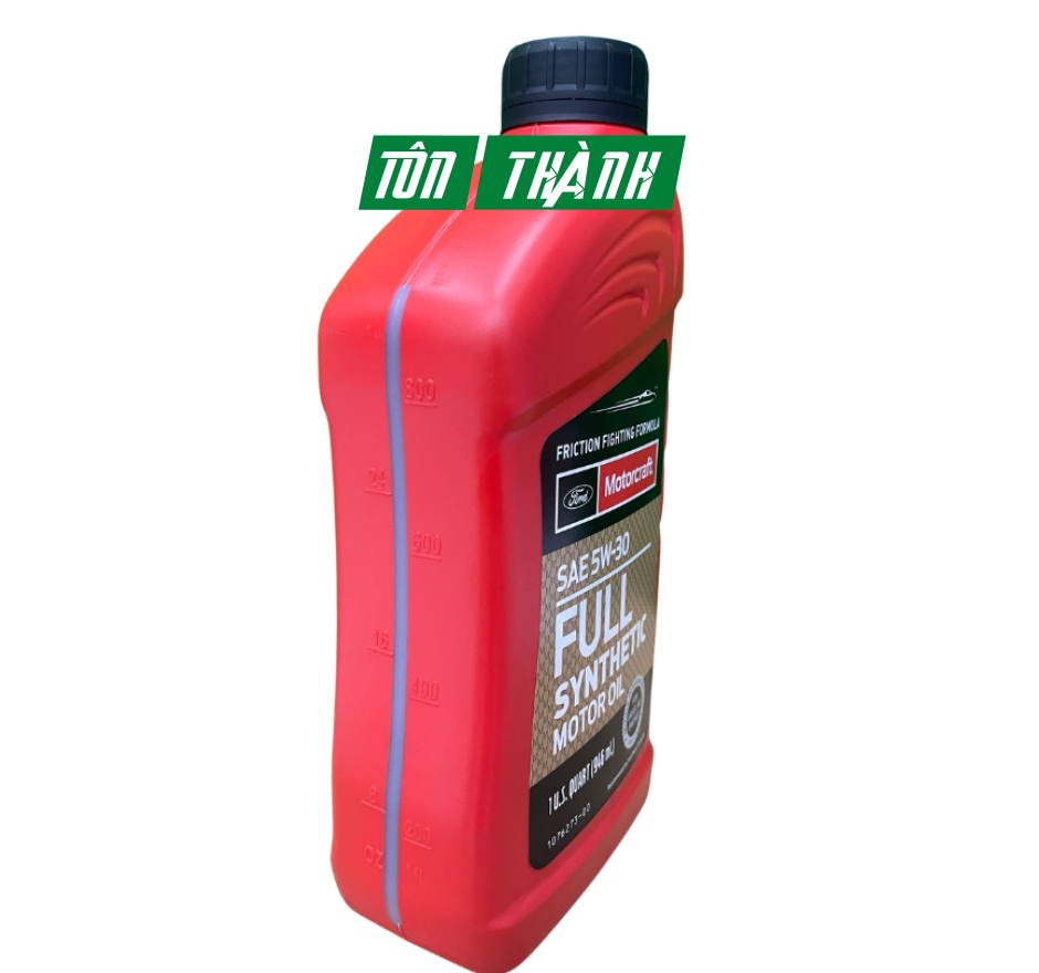 DẦU NHỚT Ô TÔ TỔNG HỢP FORD MOTORCRAFT 5W30 FULL SYNTHETIC OIL (1 LÍT)