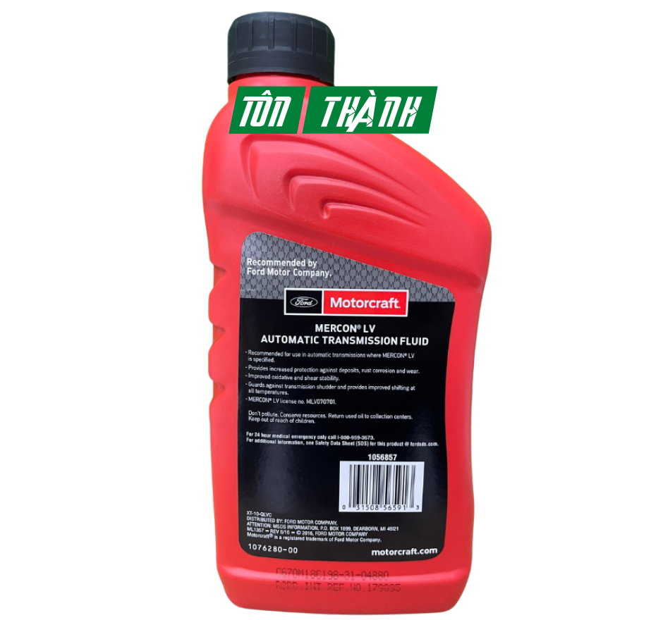 DẦU SỐ TỰ ĐỘNG FORD MOTORCRAFT MERCON LV (946ML)