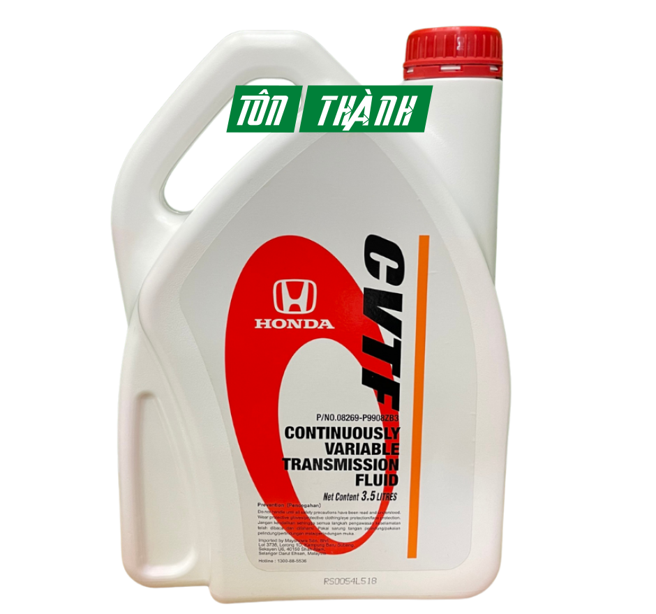 NHỚT HỘP SỐ TỰ ĐỘNG HONDA CVTF (3.5 LÍT)