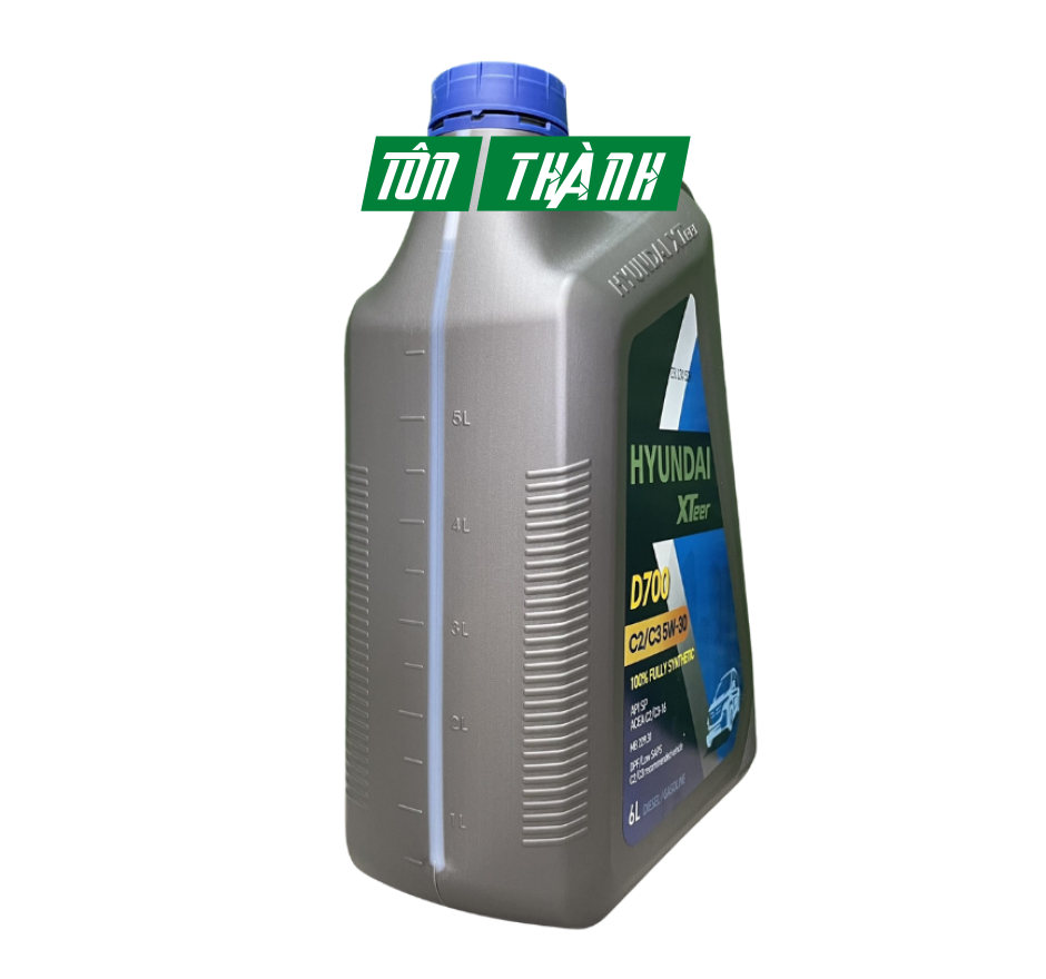 Dầu nhớt ô tô HYUNDAI XTEER Diesel D700 C3 5W30 (6 Lít)