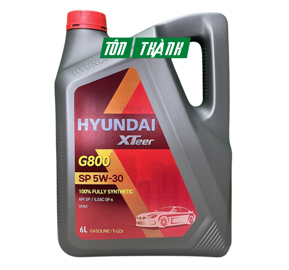 Dầu nhớt ô tô HYUNDAI XTEER G800 5W30 (6 Lít)