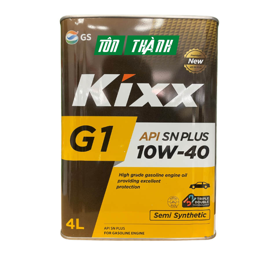 DẦU ĐỘNG CƠ KIXX G1 SN PLUS 10W40 (4 LÍT)
