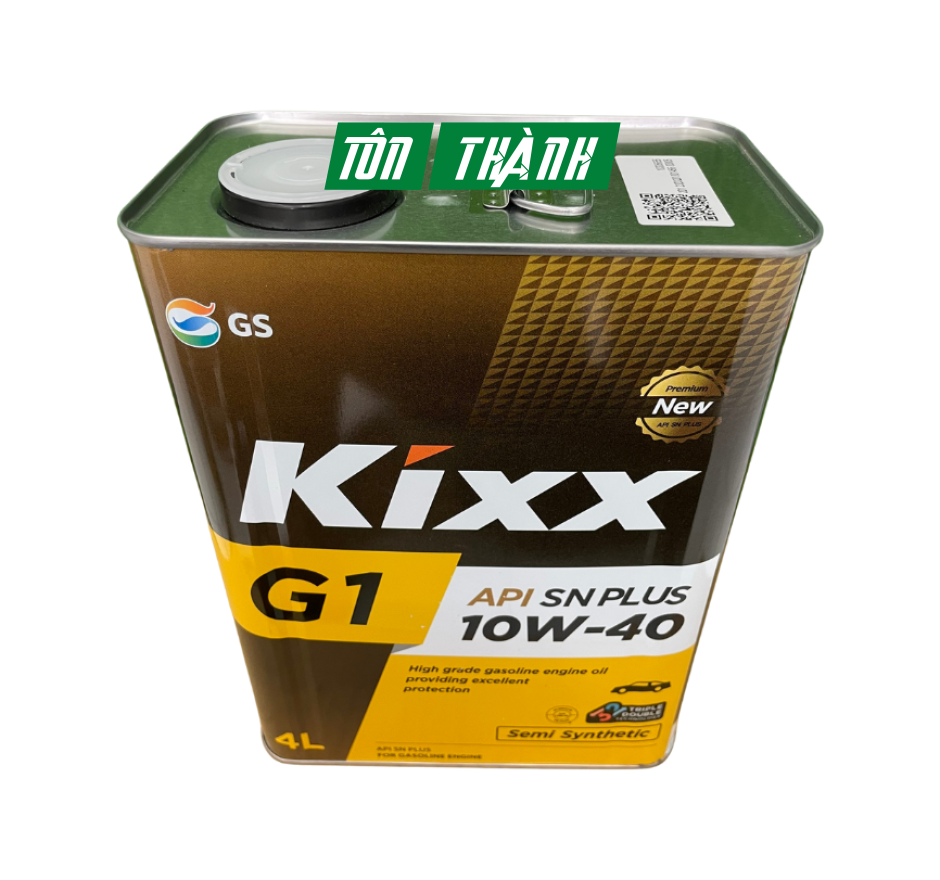 DẦU ĐỘNG CƠ KIXX G1 SN PLUS 10W40 (4 LÍT)