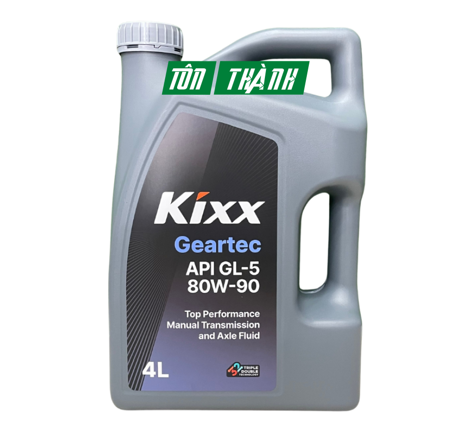Dầu Hộp Số Và Cầu Xe Kixx Geartec GL-5 80w90 (4 Lít)