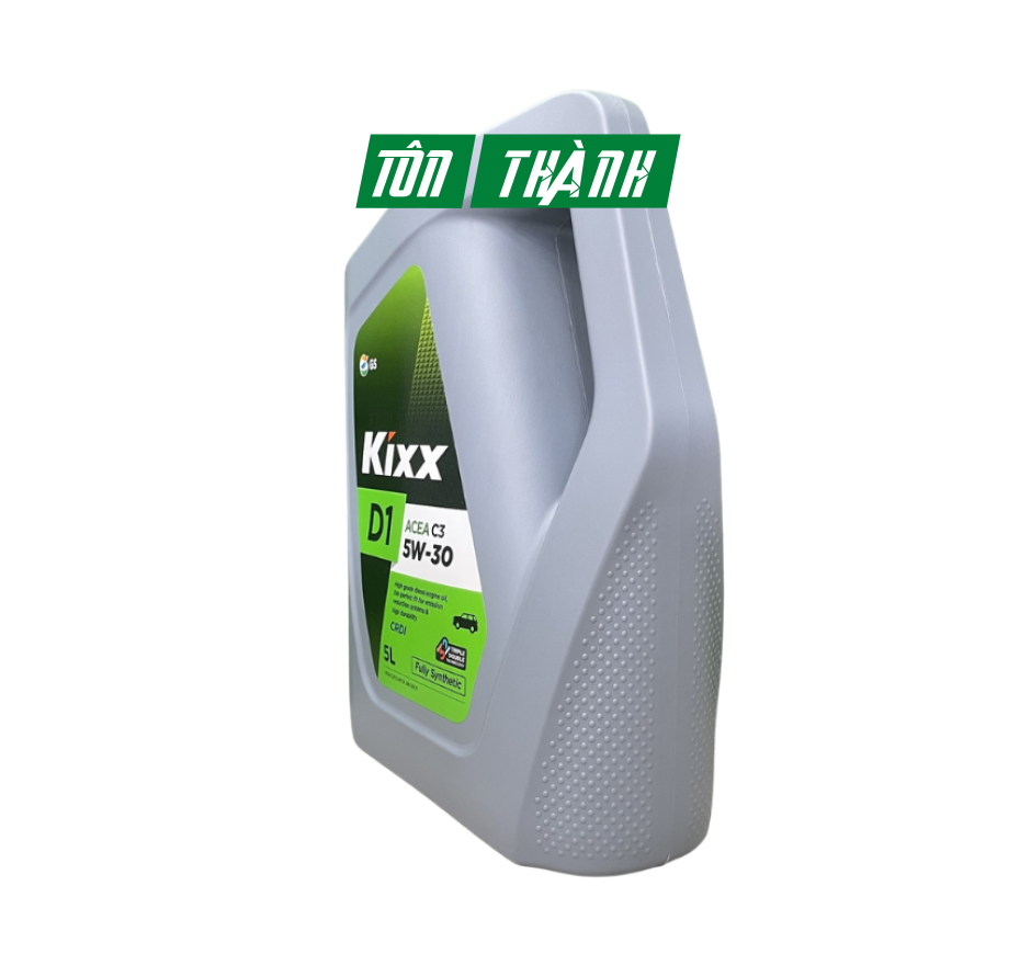 Dầu Động Cơ Diesel KIXX D1 5W-30 ACEA C3/SP (5 Lít) - Tổng Hợp Toàn Phần