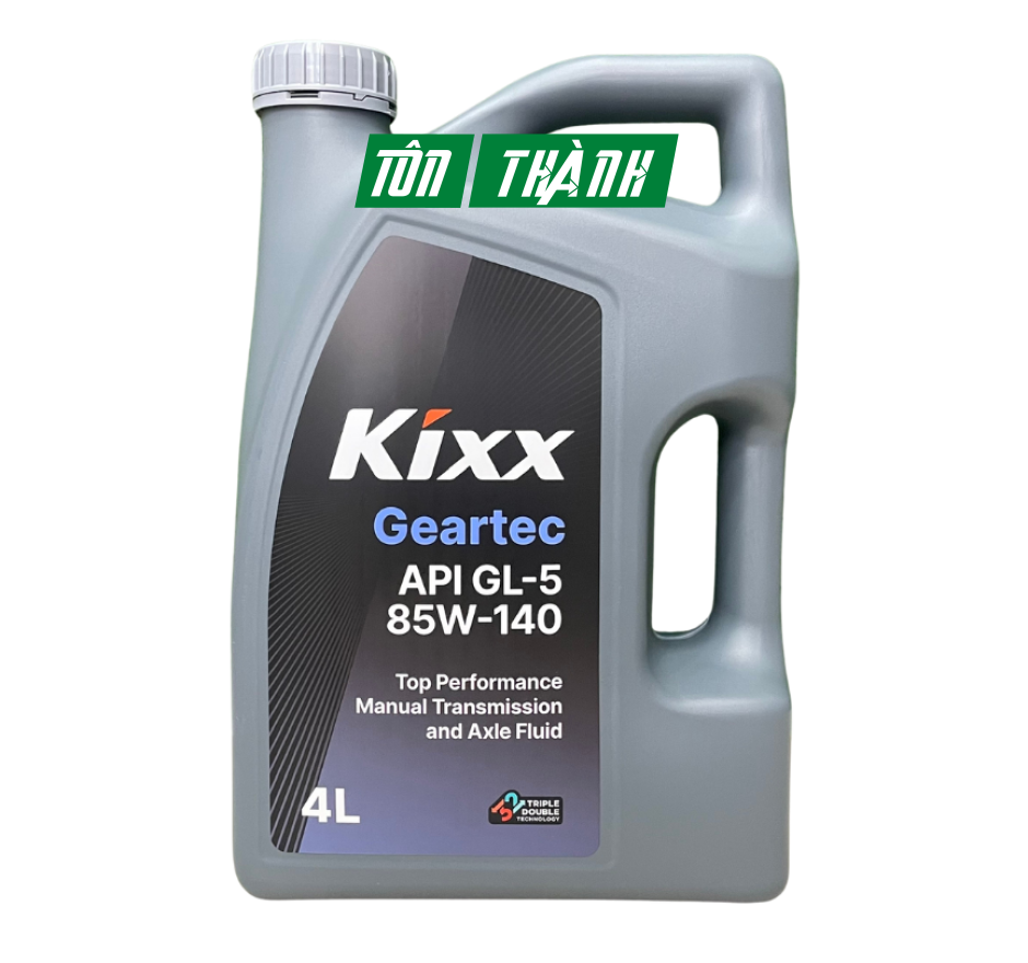 Dầu cầu và hộp số KIXX GEARTEC GL-5 85w140 (4 Lít)
