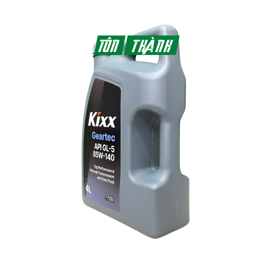 Dầu cầu và hộp số KIXX GEARTEC GL-5 85w140 (4 Lít)
