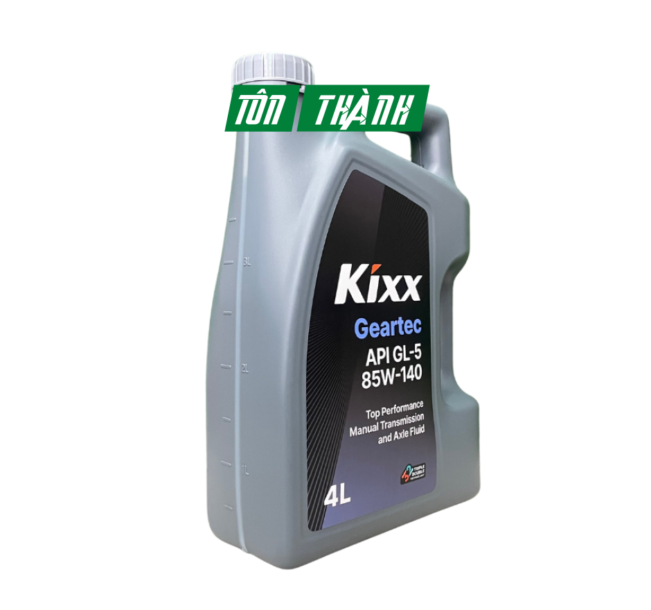 Dầu cầu và hộp số KIXX GEARTEC GL-5 85w140 (4 Lít)