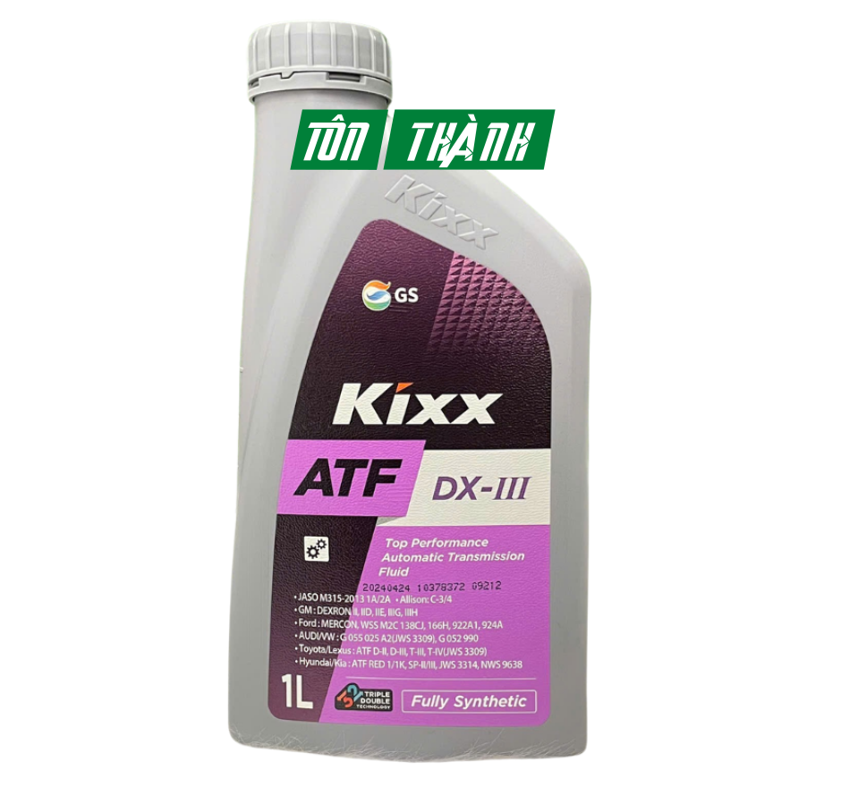 Dầu Hộp Số Tự Động KIXX ATF DX-III (1 Lít)