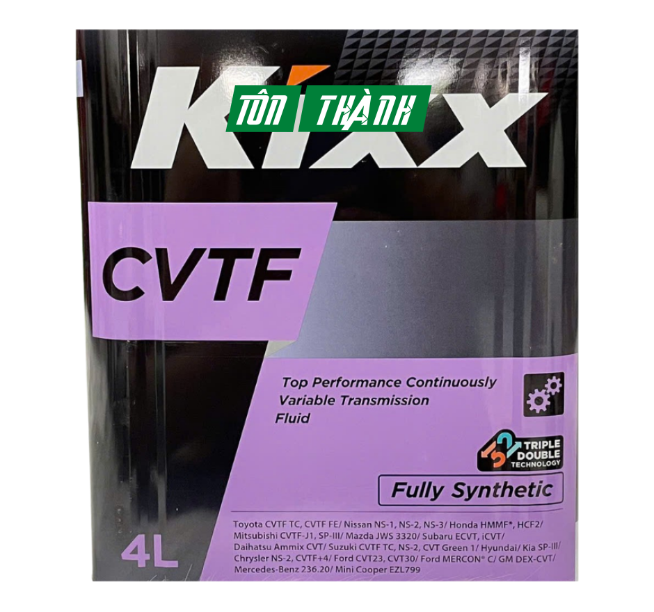 Dầu hộp số tự động vô cấp KIXX CVTF (4 Lít)