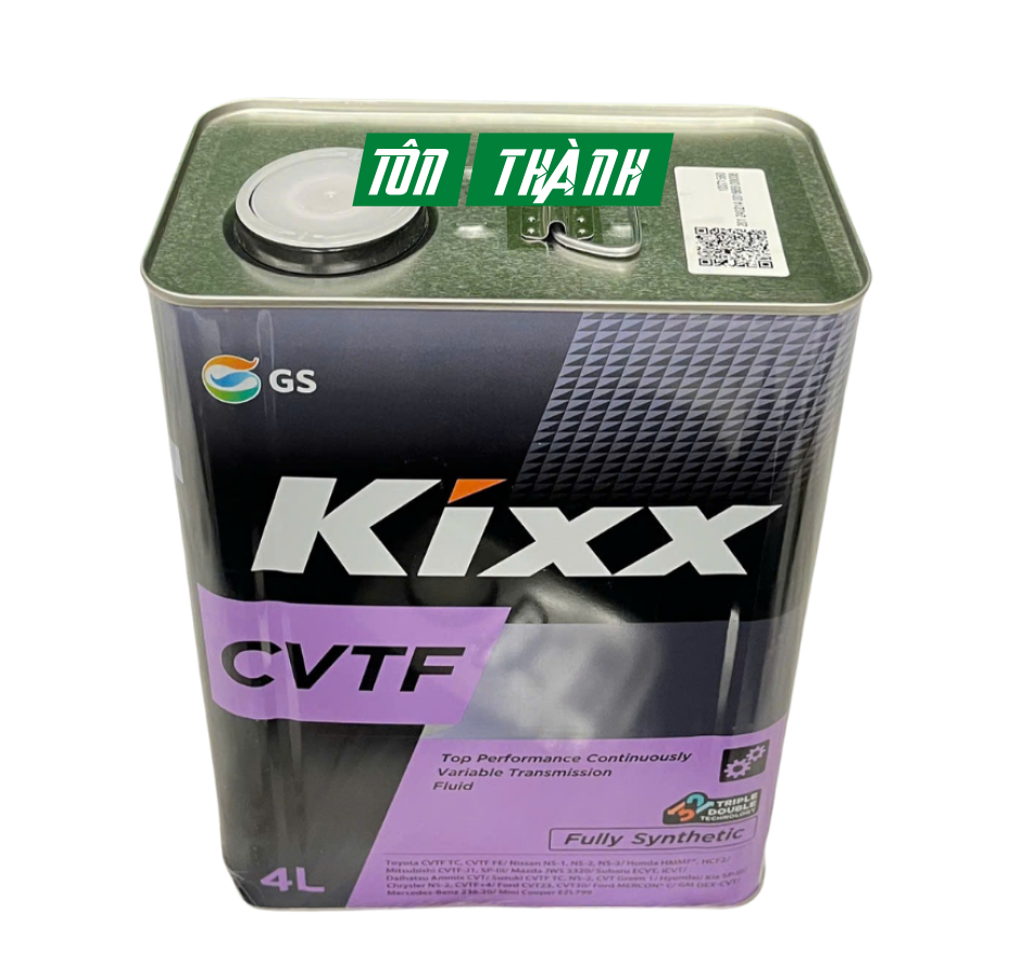 Dầu hộp số tự động vô cấp KIXX CVTF (4 Lít)