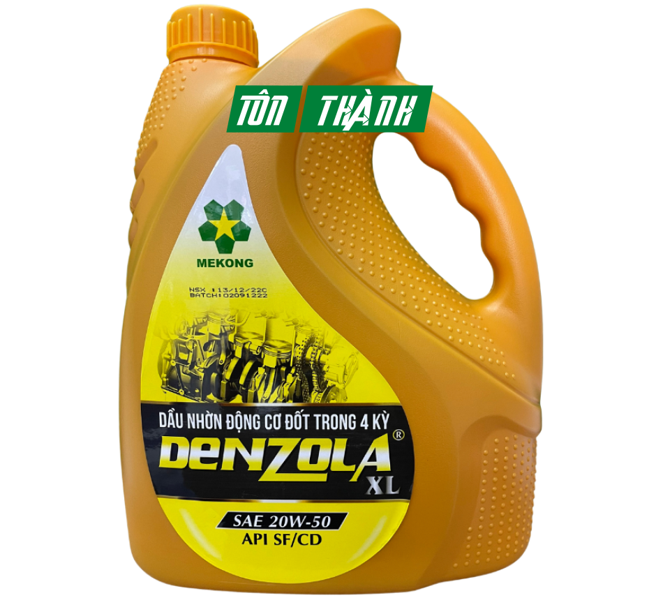  DẦU NHỚT MEKONG DENZOLA XL 20W50 (4 LÍT)