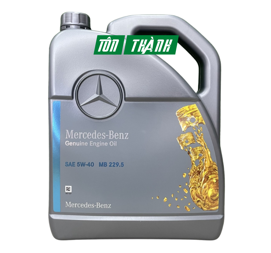 Dầu nhớt xe hơi cao Mercedes Benz 229.5 5W40 (5 Lít)