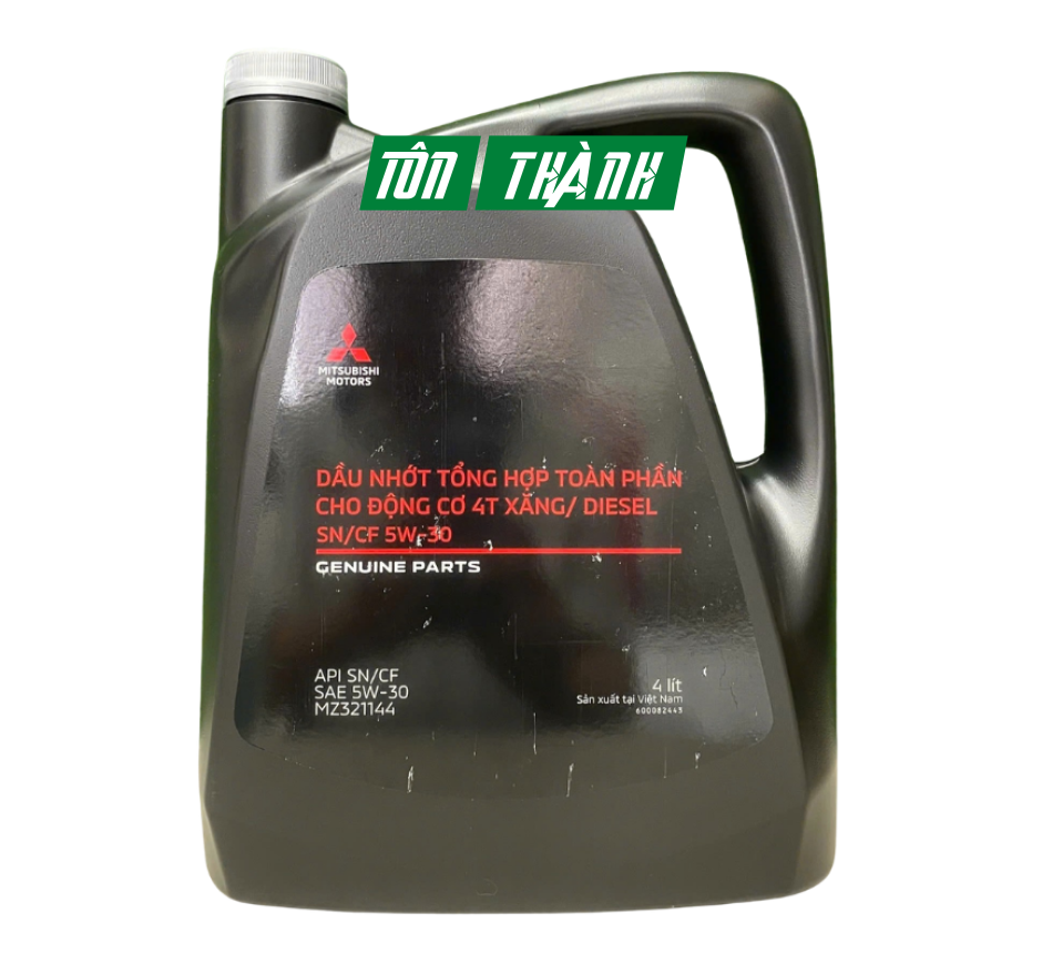 DẦU NHỚT TỔNG HỢP ĐỘNG CƠ 4T - MITSUBISHI SN/CF_5W30 (4 LÍT)