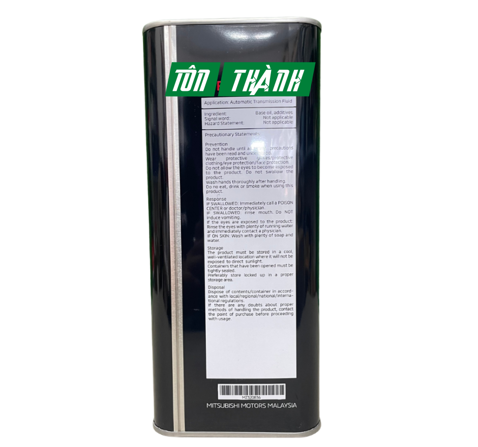 DẦU HỘP SỐ TỰ ĐỘNG MITSUBISHI ATF SP-III (4 LÍT)