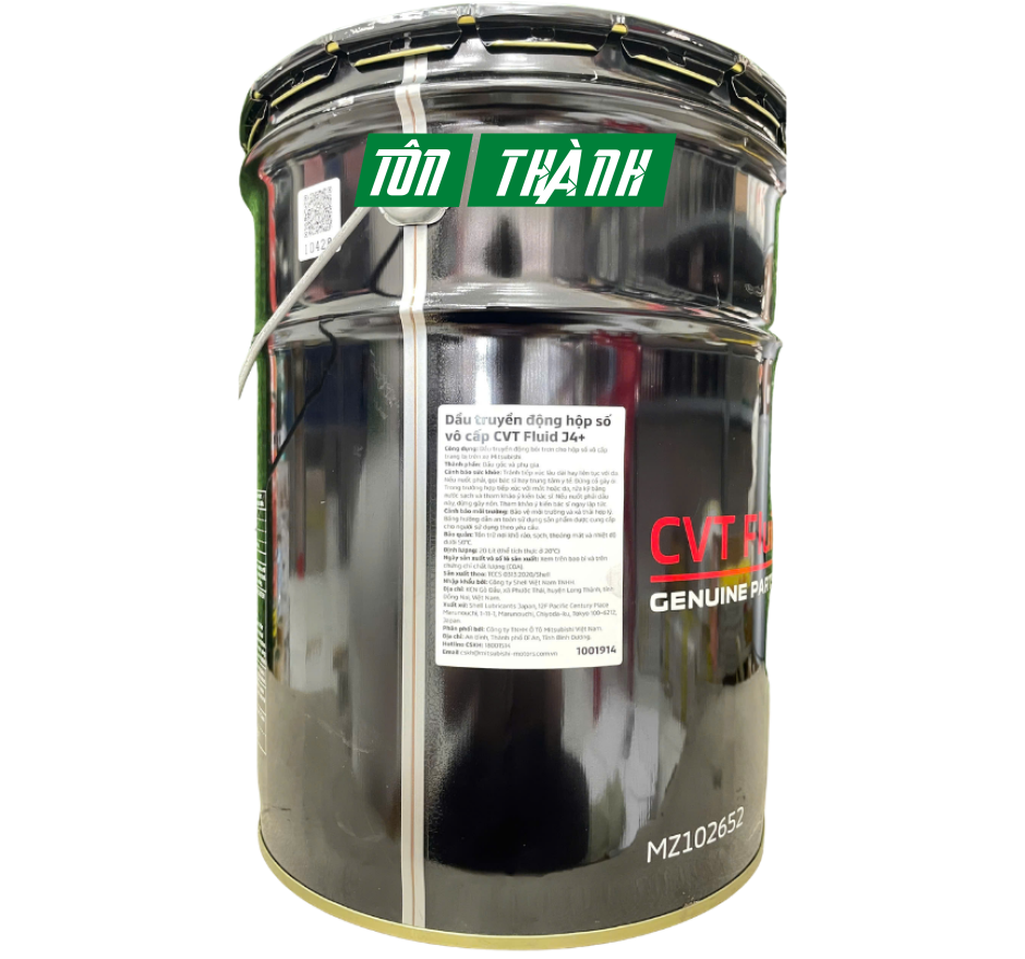 Dầu Hộp Số Tự Động Vô Cấp Mitsubishi CVT J4+ (20 Lít)