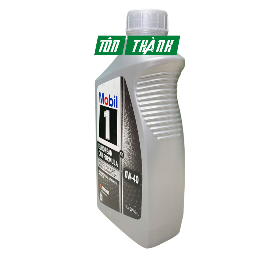 Dầu Nhớt Tổng Hợp MOBIL 1 European Car Formula 0W40 - Nhập Khẩu Châu Âu (1 Lít)