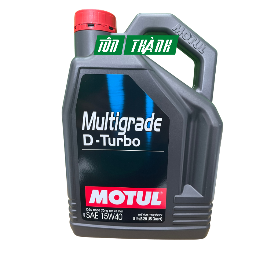 DẦU NHỚT Ô TÔ CAO CẤP MOTUL MULTIGRADE D-TURBO 15W40 CI-4 (5 LÍT)