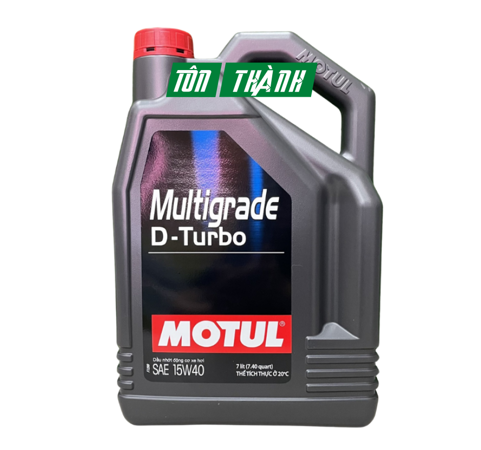NHỚT XE HƠI MOTUL MULTIGRADE D-Turbo 15W40 (7L)