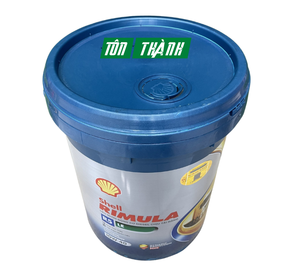 DẦU ĐỘNG CƠ CAO CẤP SHELL RIMULA R5 LE 10W-40 API CK-4 (18 LÍT)