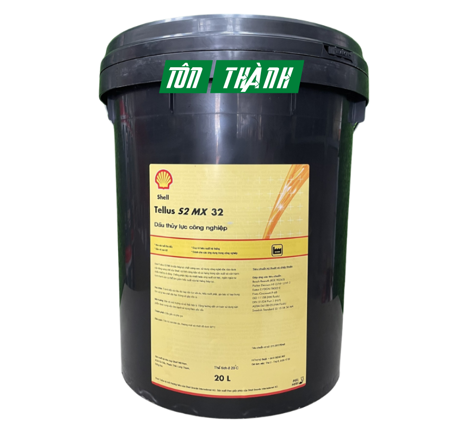 DẦU THỦY LỰC SHELL TELLUS S2 MX 32 - 20 lÍT