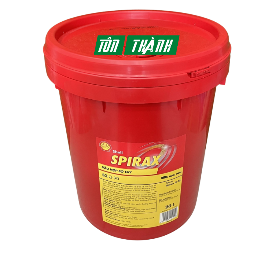 Dầu nhớt hộp số Shell S2 G-90 (20 Lít)